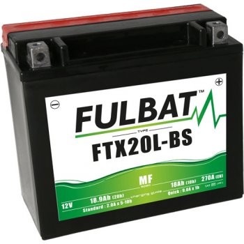 Fulbat FTX20L-BS, YTX20L-BS