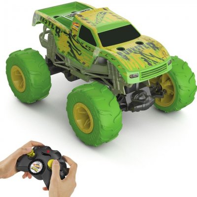 MATTEL HW RC MONSTER TRUCKS GUNKSTER SVÍTÍCÍ VE TMĚ 1:15 – Hledejceny.cz