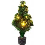 HOMESTYLING Vánoční stromeček s LED osvětlením 45 cm KO-AFB000210 – Hledejceny.cz