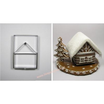 Nerezová vykrajovátka 3D perníková chaloupka – Hledejceny.cz