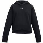 Under Armour Rival Fleece Crop Hoodie 1379517-001 černá – Sleviste.cz