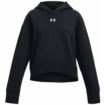 Under Armour Rival Fleece Crop Hoodie 1379517-001 černá – Sleviste.cz