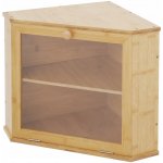 Dřevěný chlebník dvoupatrový, úložný box/skříňka na chléb a pečivo – Sleviste.cz