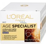 L'Oréal Age Specialist 65+ multivitamins vyživující noční krém proti vráskám 50 ml – Zboží Mobilmania