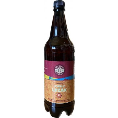 Topolský pivovar Topolský SVĚTLÝ LEŽÁK 11° 1 l (pet) – Zboží Dáma