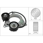 INA Napínák drážkového klínového řemenu IN 534101110 – Zboží Mobilmania