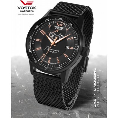 Vostok Europe YN85/560C520 Ocel – Zboží Mobilmania