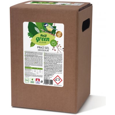 Real Green Clean prací gel univerzální 142 PD 5 l – HobbyKompas.cz