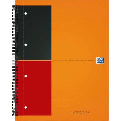 Oxford Sešit International Notebook kroužková vazba A4 linkovaný 80 listů – Zboží Mobilmania