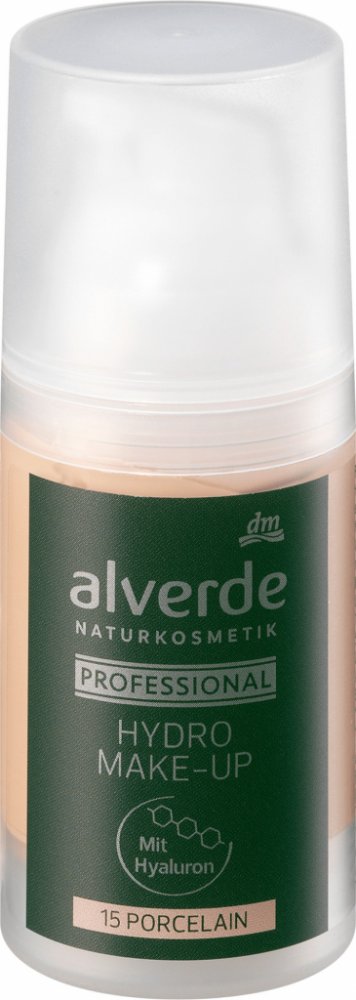 alverde naturkosmetik Hydro make-up 15 Porcelain 30 ml | Srovnanicen.cz