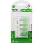 SOFTdent Butterfly dentál. párátka FLEXI PICK 48 ks – Zboží Dáma