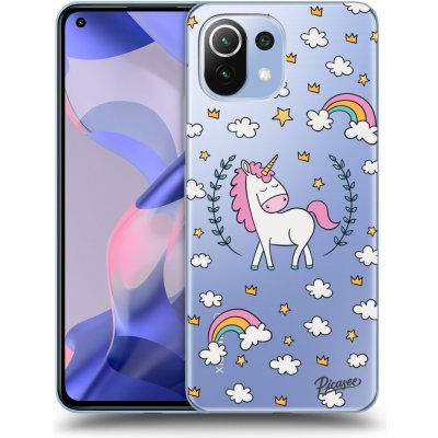 Pouzdro Picasee silikonové Xiaomi 11 Lite 5G NE - Unicorn star heaven čiré – Zbozi.Blesk.cz