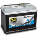 ZAP Silver Premium 12V 80Ah 760A 58035 – Hledejceny.cz