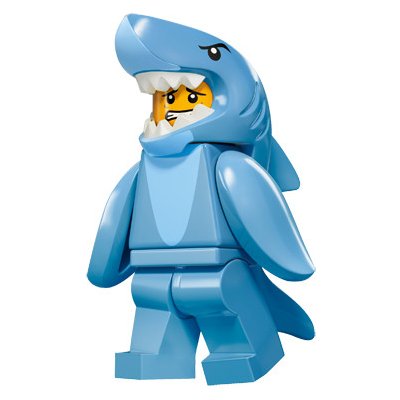 LEGO® Minifigurky 71011 15. série Chlapík v obleku žraloka – Zbozi.Blesk.cz