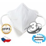 Pardam respirátor FFP3 BreaSAFE PRO MASK M bílá 3 ks – Zboží Dáma