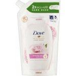 Dove tekuté mýdlo na ruce Pivoňka Moisturising Hand Wash náhradní náplň 500 ml – Zboží Dáma