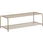 Woood Hnědý kovový botník Military 80 x 33 cm – Hledejceny.cz