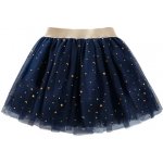 Tylová sukně Luliu modrá se třpytkami OP865 – Zboží Dáma