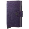 Pouzdro na doklady a karty Secrid Miniwallet Crisple Purple