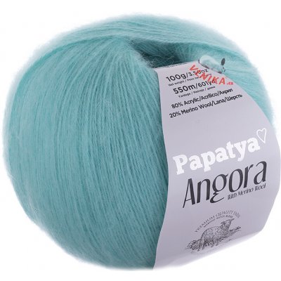 Kamgarn Příze Papatya Angora Merino Varianta: 5620 – Hledejceny.cz