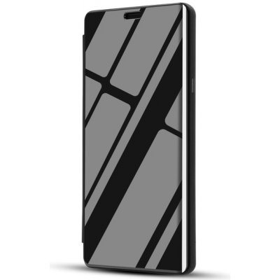 Pouzdro SES Zrdcadlové silikonové flip Xiaomi Redmi Note 9 Pro - černé