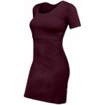 Jožánek kojicí šaty Elena krátký rukáv bordo – Zboží Dáma Jožánek kojicí šaty Elena krátký rukáv bordo – Zboží Dáma