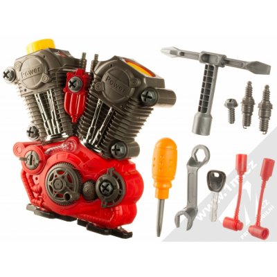 RKToys velký šroubovací motor a nářadí + zvuky a světla – Zboží Dáma