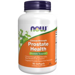 NOW Prostate Health Clinical Strength 90 softgelových kapslí