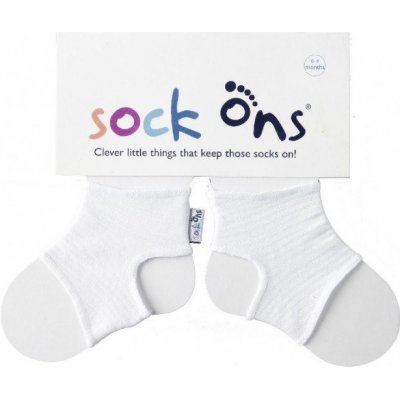 Sock Ons Držáky na ponožky Classic White