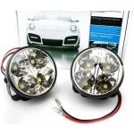 Superlight Světla pro denní svícení DRL 9LED diody kulatá | Zboží Auto