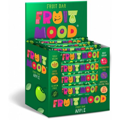 Fruit Mood Ovocná tyčinka 30 x 20 g – Zboží Dáma