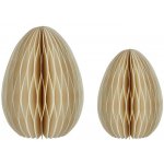 Wikholmform Set dvou papírových vajíček EASTER V.13/10 cm krémová – Zboží Mobilmania