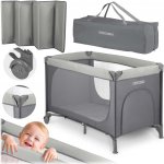 Ricokids Cestovní postýlka 125 x 65 x 78 cm RK-240 šedá – Zboží Dáma