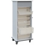 DEXTER 27 ABS vozík boxový, roletový, 1780x780x620 mm, bílá – Hledejceny.cz