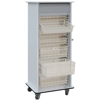 DEXTER 27 ABS vozík boxový, roletový, 1780x780x620 mm, bílá – Hledejceny.cz
