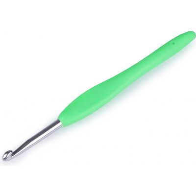 Stoklasa Háček na háčkování se silikonovou rukojetí vel. 3; 3,5; 4; 5; 5,5 Balení: 1 ks, Varianta: 4 (5 mm) náhodná barva 4 (5 mm) náhodná barva – Hledejceny.cz