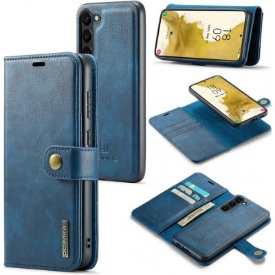 Pouzdro DG.MING Peněženkové 2v1 Samsung Galaxy S23 5G modré
