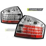 Zadní světla Audi A4 01-04 sedan - krystal/chrom LED – Hledejceny.cz