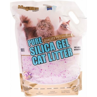 Magnum Silica gel cat litter Levander 10 l – Zboží Dáma