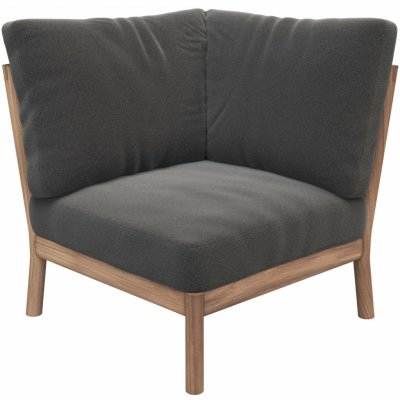Fritz Hansen Rohový modul pohovky Tradition, Charcoal – Hledejceny.cz