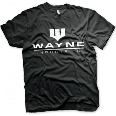 A.B. tričko Batman Wayne Industries černá