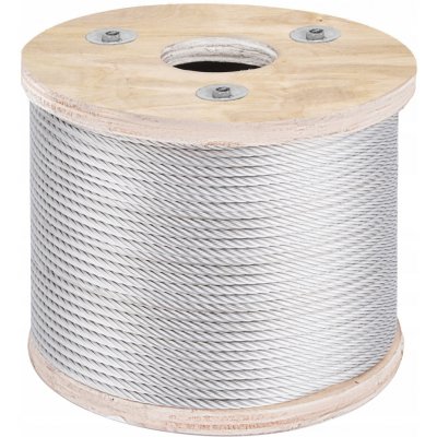 VEVOR Ocelové lano 304 Ocel Ocelové lano 4.8 mm 76 m – Hledejceny.cz