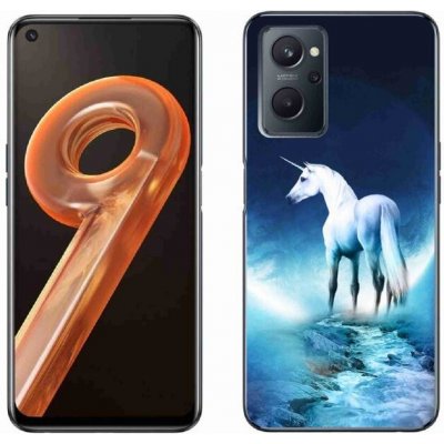 Pouzdro mmCase Gelové Realme 9i - bílý jednorožec – Zboží Živě