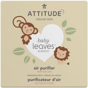 ATTIITUDE Přírodní čistící osvěžovač vzduchu Baby Leaves s vůní hruškové šťávy 227 g