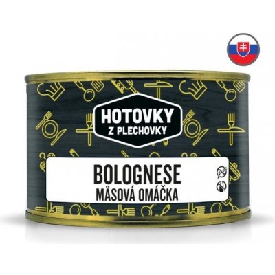 Hotovky z plechovky Boloňská masová omáčka 400 g – Zboží Dáma