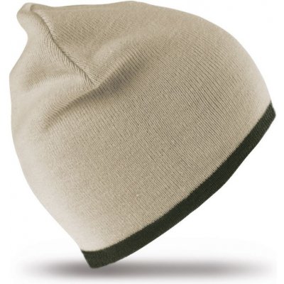 Result Headwear čepice RC 046X oboustranná pletená Stone/olivová – Hledejceny.cz