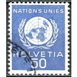 (1959) MiNr. 30 O - Švýcarsko - OSN - OSN Emblém – Hledejceny.cz