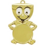 4091 Zlatá medaile 3x6 cm – Zbozi.Blesk.cz