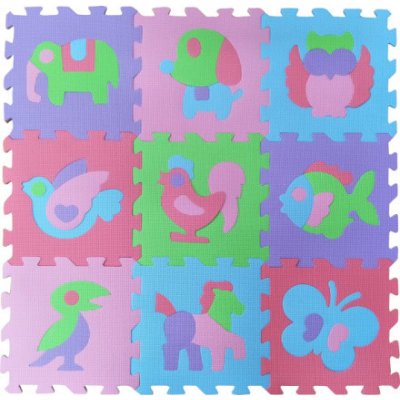 FREEON Pěnové puzzle 149020 Zvířata 50 ks – Zboží Dáma