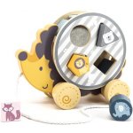 Viga dřevěná tahačka a vkládačka ježek – Hledejceny.cz